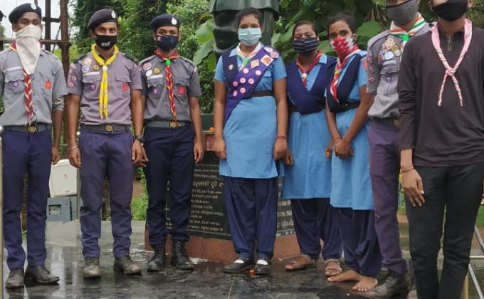 Gandhi jayanti celebration cycle rally corona warrior 2020.