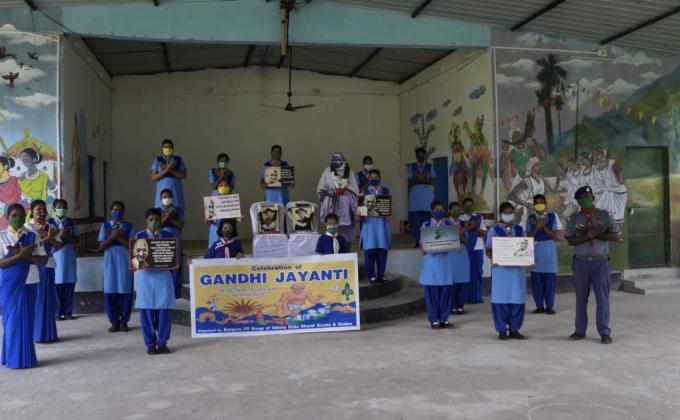 Celebration of Gandhi jayanti 