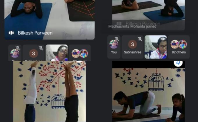 DAY 2- WEBINAR ON YOGA WITH BSG ODISHA STATE BY MCNL