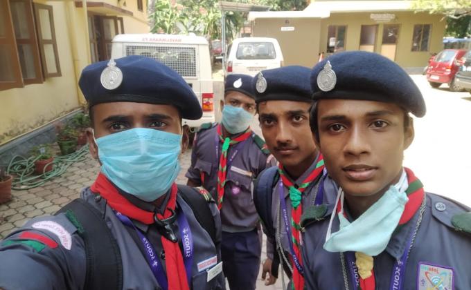 Covid Duty with Kerala Police