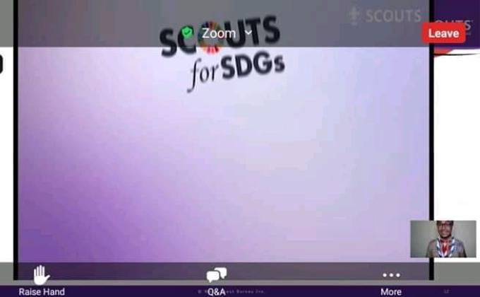 jota joti jamboree Scout for SDGS