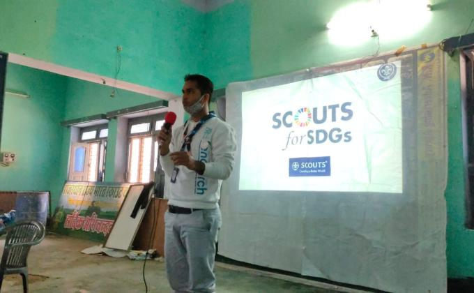 Messenger of Peace Discussing Sustainable Goels 