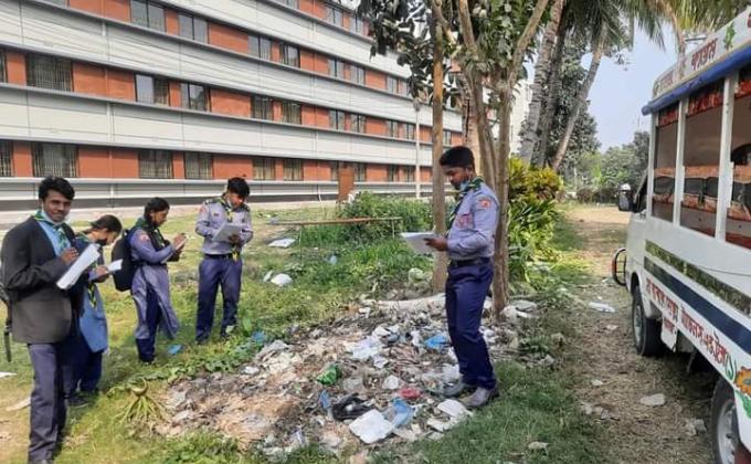 প্লাস্টিক টাইড টারনার্স চেলেন্জ ব্যাজ নেতৃত্ব পর্যায় এর (সমাজ উন্নয়ন)