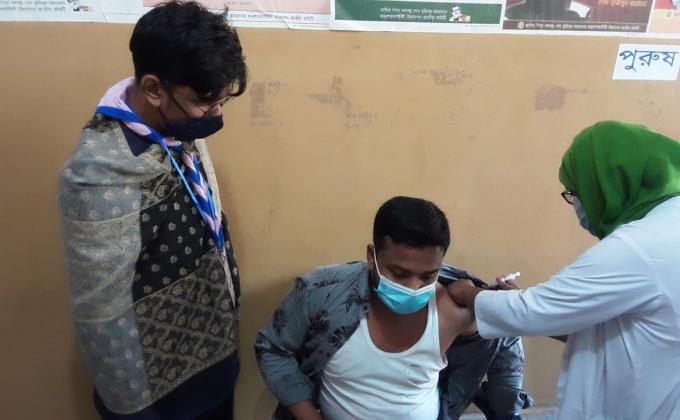 Mask in the Corona Vaccine Campaign