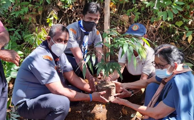 Bp Celibretion with Tree planting at Avissawella