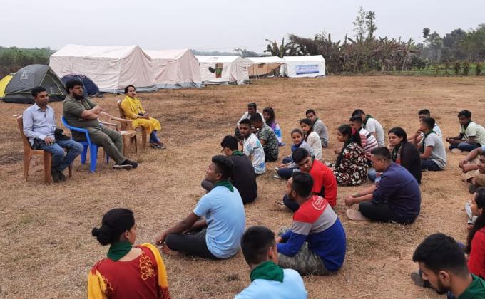 বার্ষিক গ্রুপ ক্যাম্প-২০২১