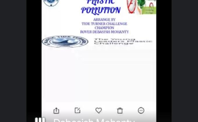 PTTC LEADER LEVEL 1- talk on Plastic Pollution