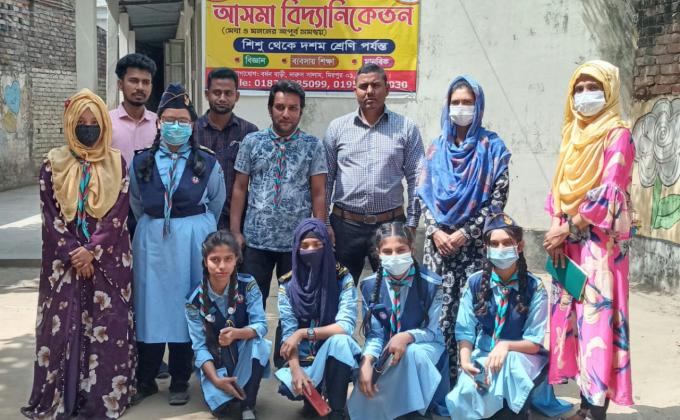 Thunder Birds clean-up activities on the occasion of the birth centenary of Father of the Nation Bangabandhu Sheikh Mujibur Rahman