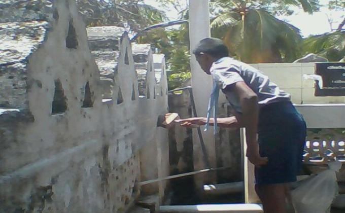 Temple cleaning project