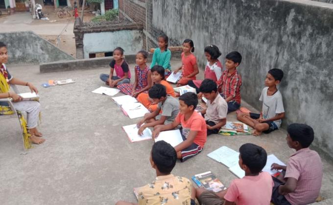 sustainable development goals, quality education. imparting free education to the subpar students. unitleader Monalisa Das.rovers,rangers. 