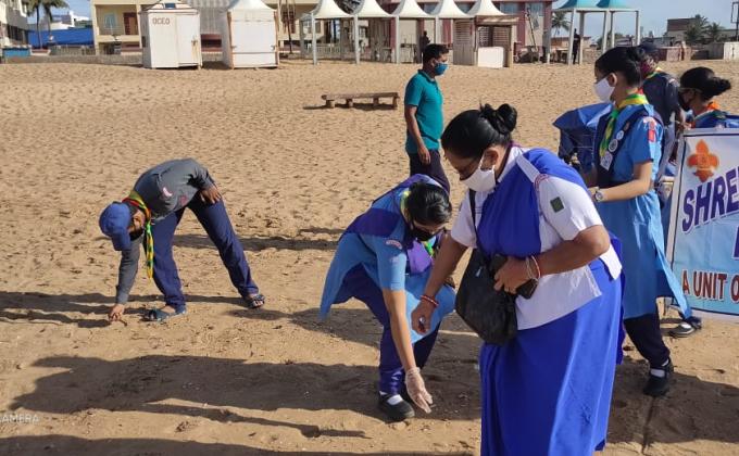 PURI SEA BEACH CLEANING 