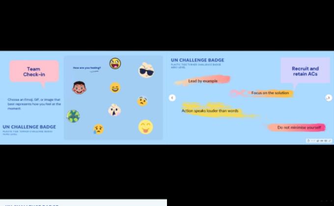 PLASTIC TIDE TURNER PEER TRAINING