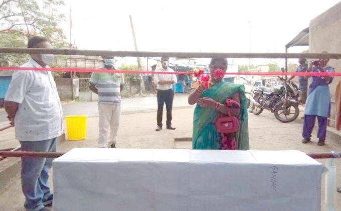 Water/Food distribution point