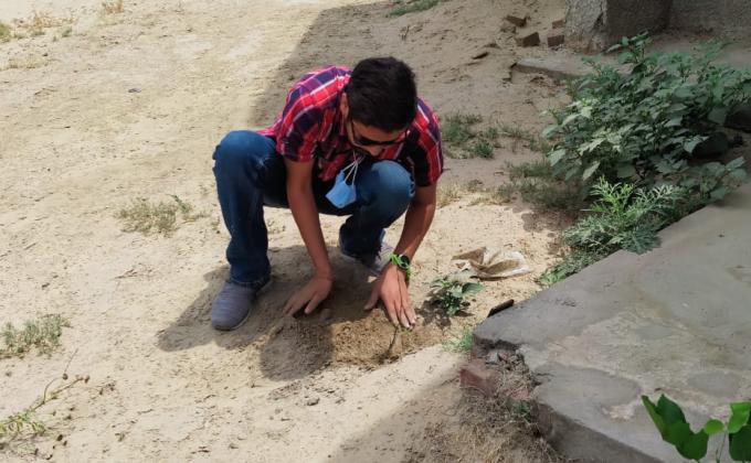 Inauguration day of Water/Food distribution point 