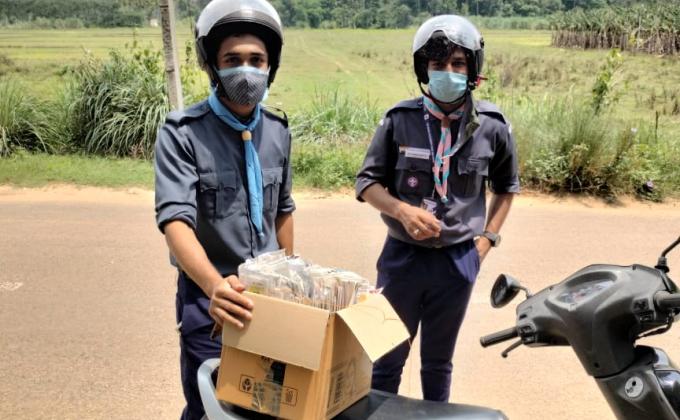 Rover crew provided masks