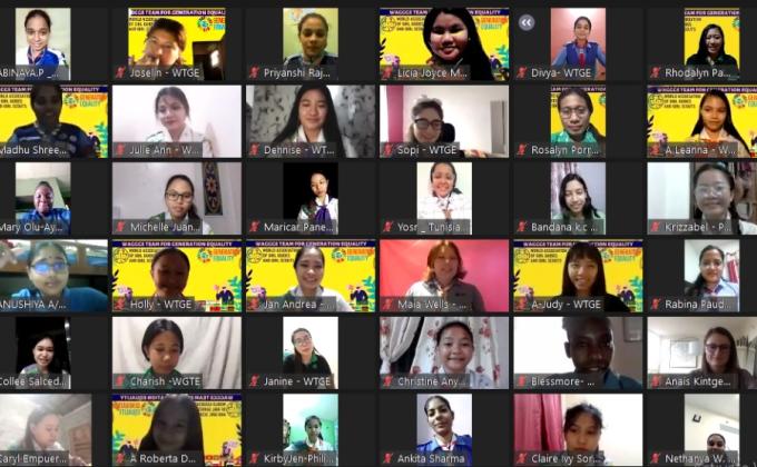 WAGGGS TEAM FOR GENERATION EQUALITY 