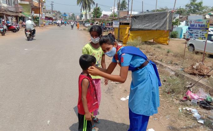Mask making and distribution