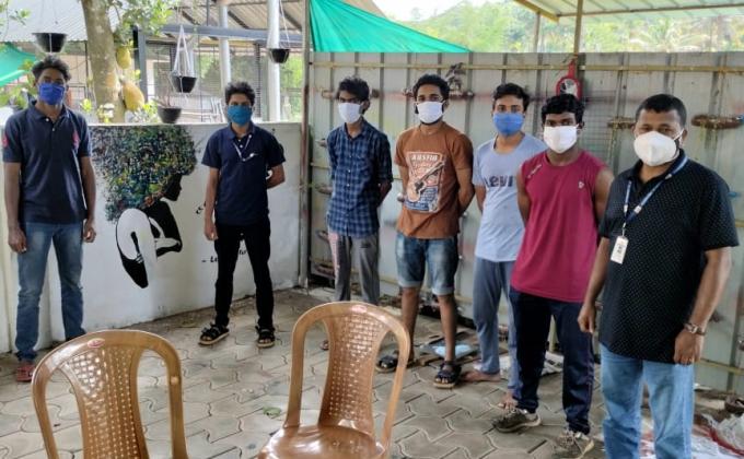 The rovers had started covid help desk at Wayanad DHQ.