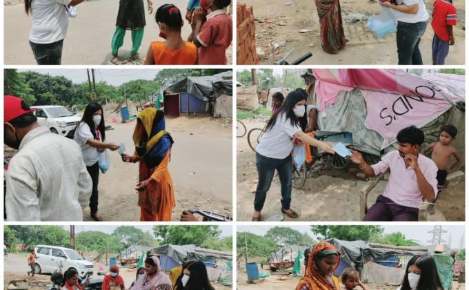 Mask distribute 2021