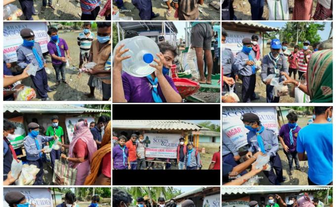 RELIEF DISTRIBUTION IN SOCIETY