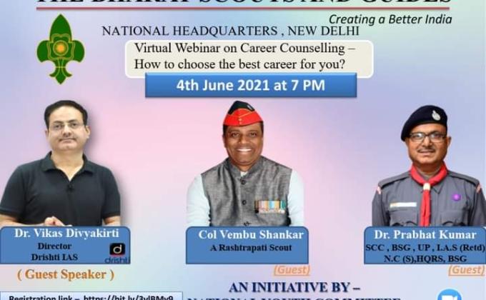 VIRTUAL WEBINAR ON CAREER COUNSELLING - HOW TO CHOOSE THE BEST CAREER FOR YOU?