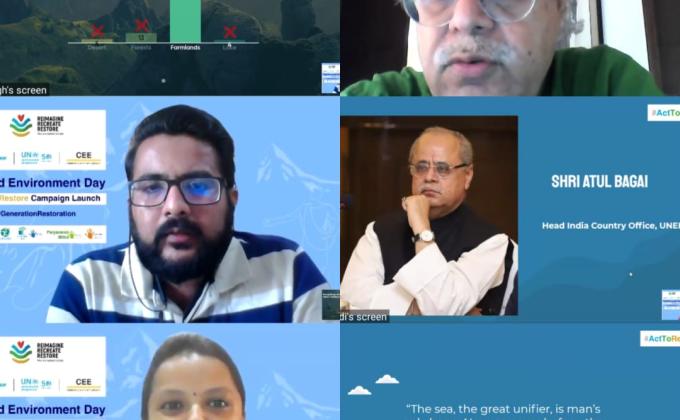  ACT TO RESTORE Campaign Launch on World Environment Day 2021 (CEE) 