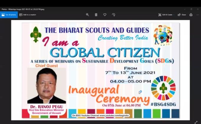 Arun kumar  Webinar on Iam a global Citizen 