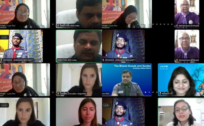 THE BHARAT SCOUTS AND GUIDES  UNICEF LAUNCH FOR SUSTAINABLE RESULT