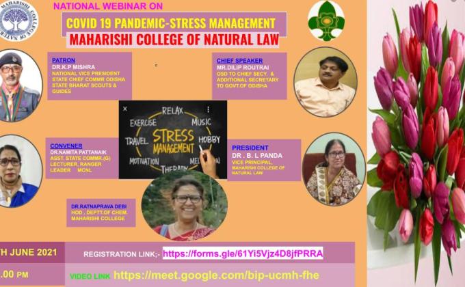 COVID-19 pandemic - stress management