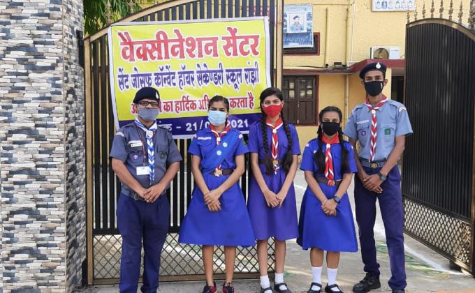 Vaccination center work