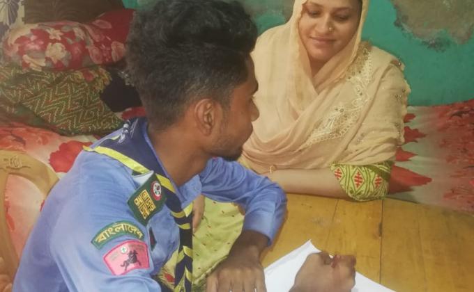 Plastic tide turners challenge badge (leadership level