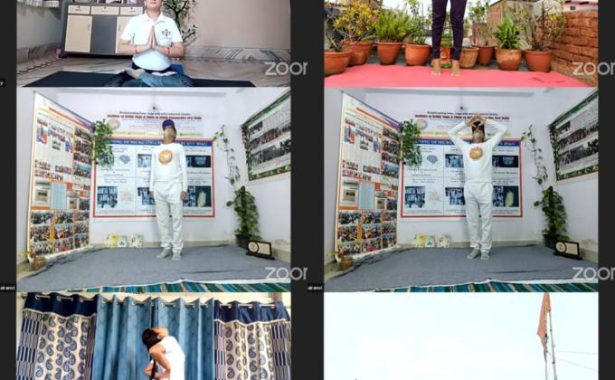 SANKALP 2.0 ACTIVITIY 1- YOGA WITH BSG