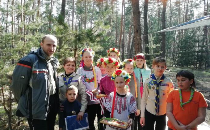 Скаутский поход "Коло друзів"