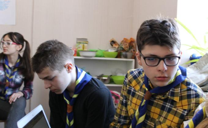 Весінній скаутський табір по освоюванню вмінь "Кіностудія Асгард"