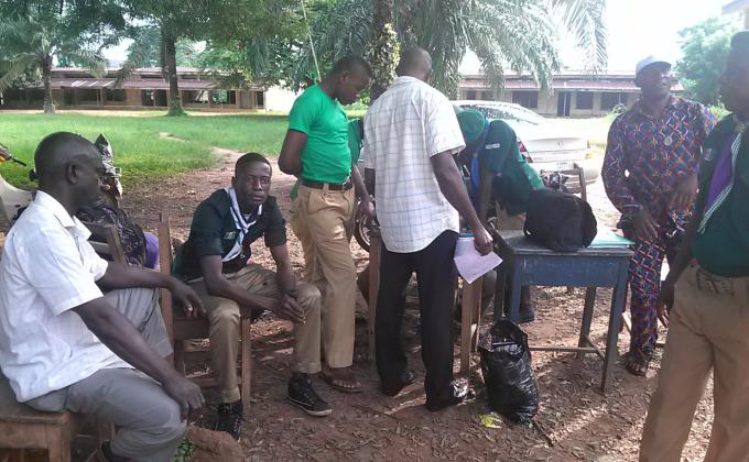 THE ANAMBRA STATE BASIC TRAINING COURSE HOLDING AT GIRL'S SECONDARY SCHOOL OBA 