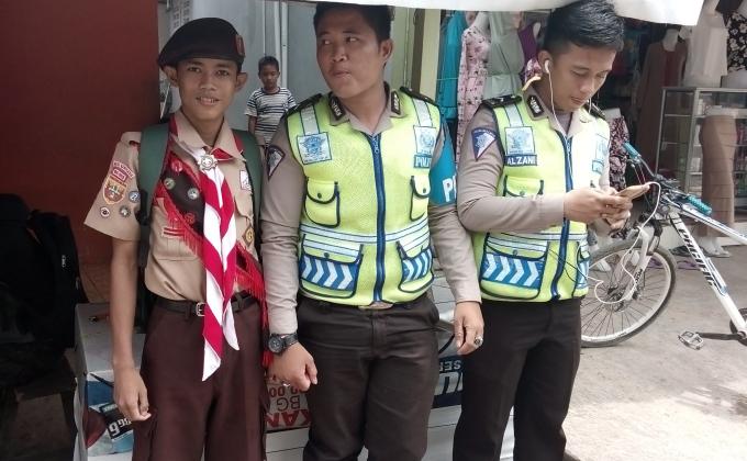Pengambilan TKK pengaman lalu lintas 