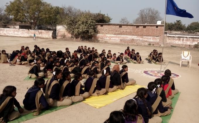 तीन दिवसीय स्काउट गाईड शिविर - धनपतगंज सुलतानपुर उत्तर प्रदेश भारत 