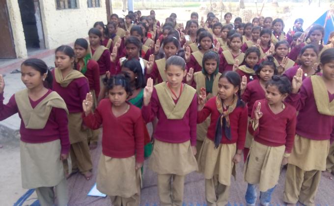 Special camp for Guides in KGBV milkipur