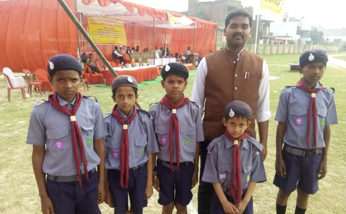 Service in kasturba district games