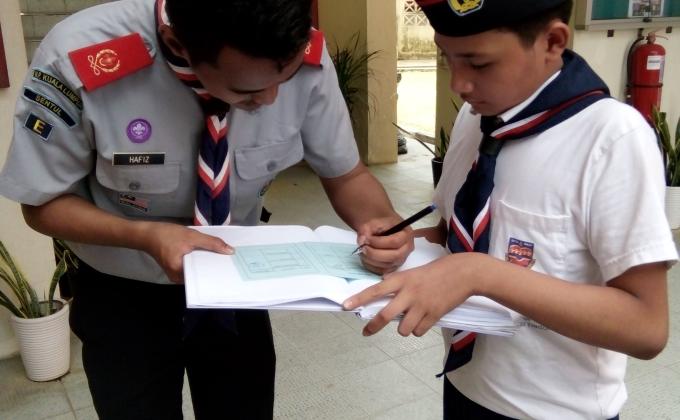 PERKHEMAHAN LENCANA BERSEPADU KERIS GANGSA, PERAK DAN EMAS SK BUKIT DAMANSARA