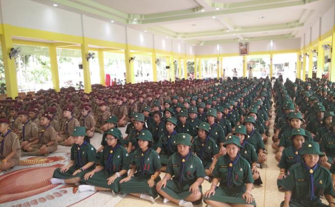 ค่ายพักแรมลูกเสือ เนครนารี ชั้นมัธยมศึกษาปีที่ 1 โรงเรียนพรหมานุสรณ์ เพชรบุรี