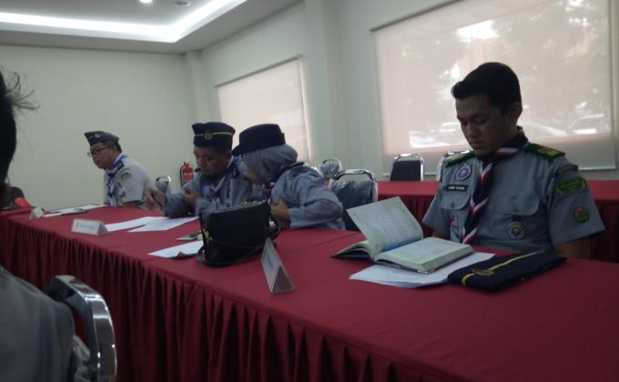 Menghadiri mesyuarat messenger of peace pada 23/9/2017