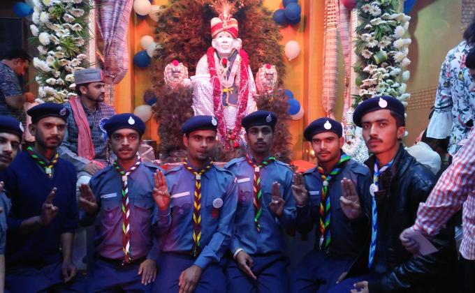 स्थापना दिवस साँई मन्दिर 