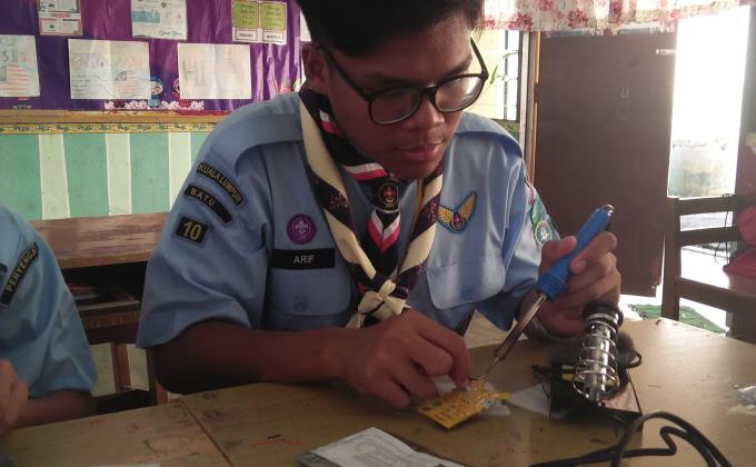 World 60th Jamboree On The Air ( JOTA ) ,World  21st Jamboree On The Internet ( JOTI )