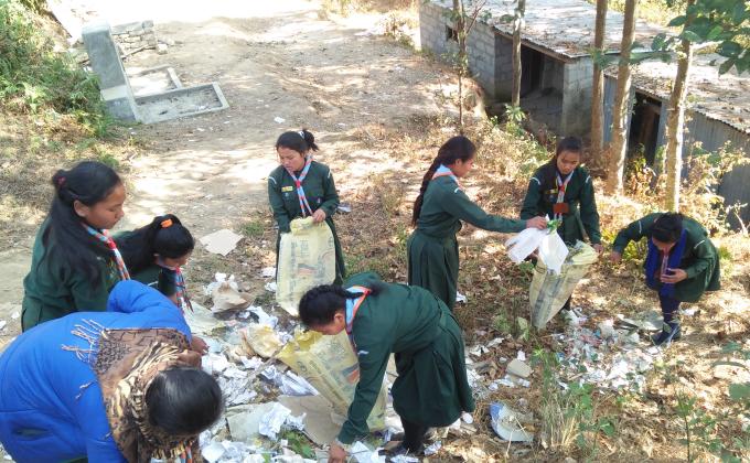 Make Our Village Clean and Peace Environment 