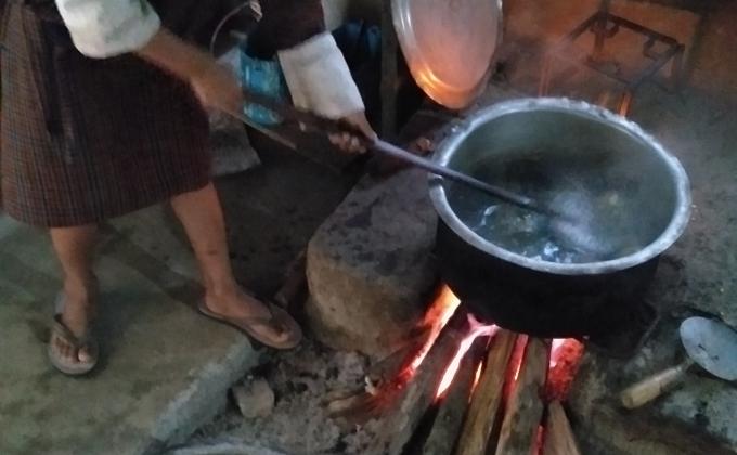 Making Home-made Pickle