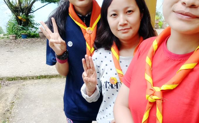 cleaning campaign around kanglung trashigang