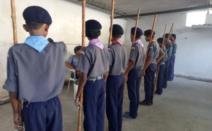  Marchpast/Scout Staff Drill Training