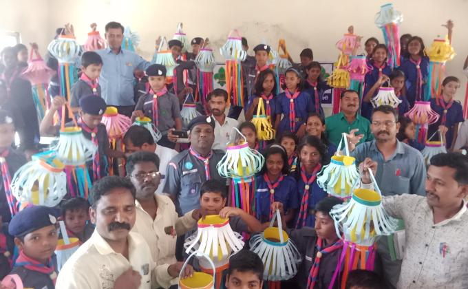 Pollution free Diwali - Skylanterns workshop