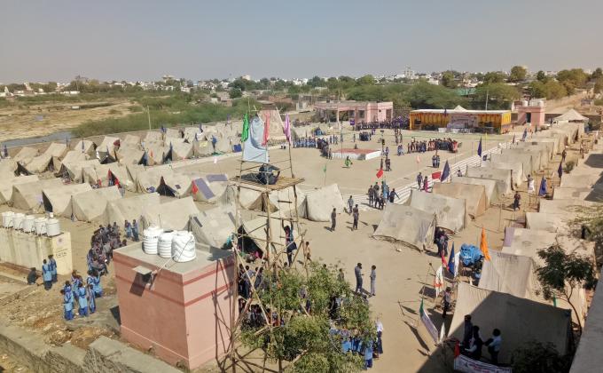जिला स्तरीय स्काउट गाइड  प्रतियोगिता रैली जिला पाली
